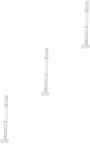 NOGRAX 1 Set Fish Tank Feeding Tube Clear Glass Clear Tray Auto Feeder Fish Feeder Tube Water Food Dish Acrylic Shrimp Feeding Tube Fish Feeding Supply Feeding Tube With Sucker Automatic Feeder (Colo - Image 7