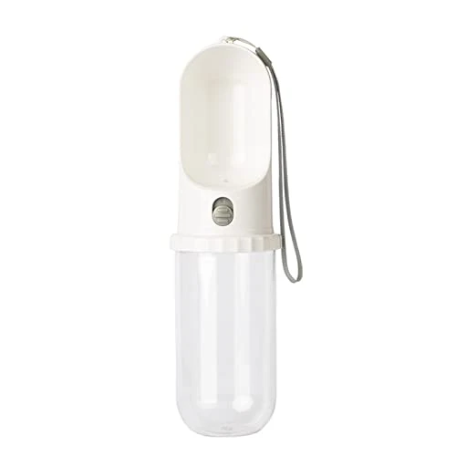 AYENCI Cat Automatic Water, 450ML Foldable Pet Dog Water Bottle Drinking Bowl Travel Outdoor Feeder Portable (Color : Cyan) - Image 5