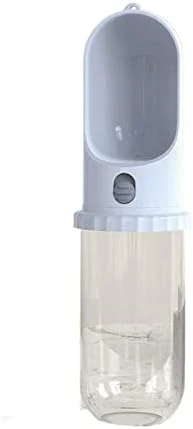 AYENCI Cat Automatic Water, 450ML Foldable Pet Dog Water Bottle Drinking Bowl Travel Outdoor Feeder Portable (Color : Cyan) - Image 6