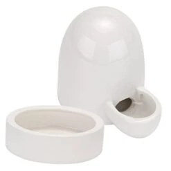 IWOWHERO 1 Set Rutin Chicken Drinker Ceramic Pet Water Fountain Pigeon Feeder Quail Feeders Duck Feeder Chick Feeding Stand Dog Water Fountain Pigeon Quail Water Feeder Chicken Suppky Food