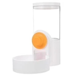 Ipetboom Cat Food Dispenser Guinea Pig Food Bowl Rabbit Water Bowl， 1 Pc Rabbit Drinking Water Rabbit Water Dispenser Hanging Water Dispenser For Small Animals Cat Waterer Ferret Food