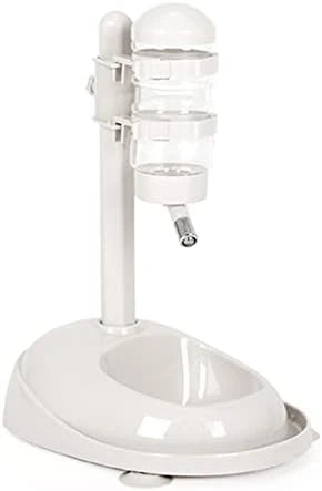 AACARB Cat Water Dispenser, Dog Water Bottle Pet Dog Water Feeder Automatic Drinking Dispenser For Teddy Puppy Cat Bowl Pet Supplies (Color : Beige) - Image 5