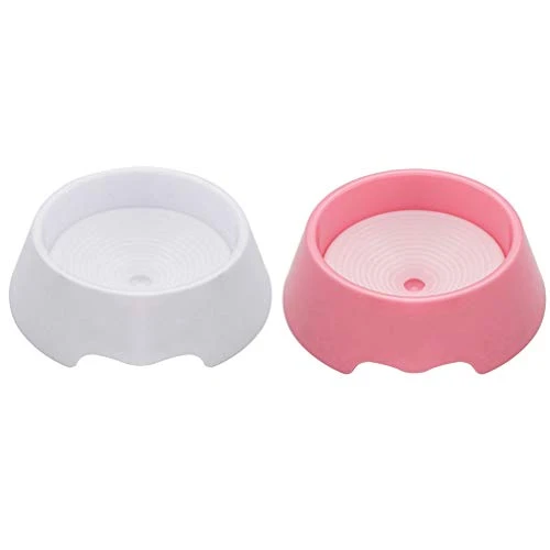 Balacoo Moultrie Feeder Plastic Pet Bowl -Proof Creative Food Drinking Bowl Dog Dish Feeding Water Drinking Bowl For Pet Dog Cat (White) White Accessories - Image 4