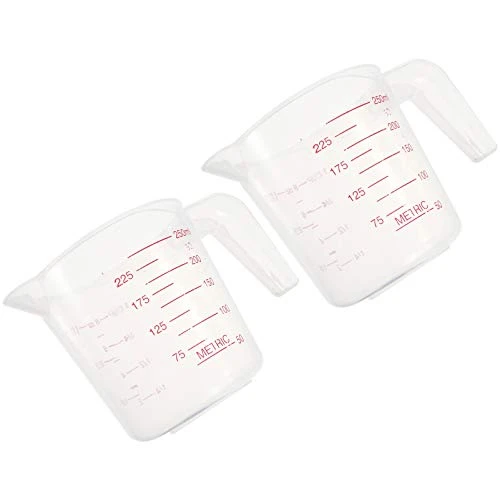 6 Pcs Free And With Cups Nursery Cooking Plastic Food Kitchen Scoop Graduation Handle Scale Cats Dogs For Feeder Baking Cup Use Birds Parrot Milk Pet Jug Bpa Feeding Clear Kettle - Image 3