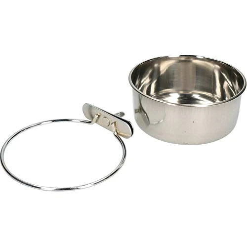 THE DDS STORE Birds Coop Cup Feeder Bowl With Clamp Holder, 200 Ml (Pack Of 4) - Image 5