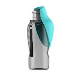 AACARB Cat Water Dispenser, Large Dogs Portable Water Bottle High Capacity Leakproof Pet Folding Drinking Bowl Golden Retriever Outdoor Hiking Supplies (Size : Verde)