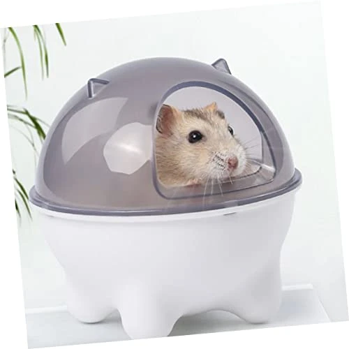 3pcs Hamster Cage Accessories Puppy Litter Box Puppy Accessories Hamster Bath Sandbox Sand Thicken Plastic Sand Bathtub Bed Linings Bath Sand Toy Tray Pet White Puppy Chow Dog Food - Image 6