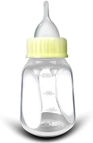 AACARB Cat Water Dispenser, 1 Pcs Feeding Bottle Pet Puppy Kitten Silicone Feeder 120ml Dog Cat Nursing With Cleaning Brush (Color : 2) - Image 9