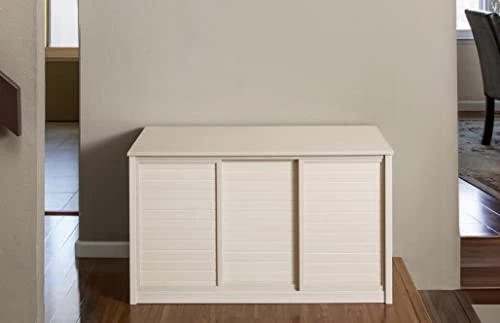 New Age Pet EHSVS24-00L Storage Cabinet, Large, Maple