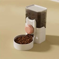 GENERIC Hanging Automatic Cat Feeders And Water Dispenser, Rabbit Feeder Gravity Feeder, Pet Drinking Food Bowl For Dog Cat Rabbit Chinchillas Hedgehogs Ferrets