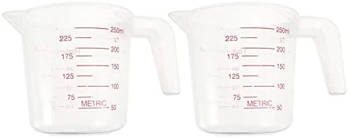 6 Pcs Free And With Cups Nursery Cooking Plastic Food Kitchen Scoop Graduation Handle Scale Cats Dogs For Feeder Baking Cup Use Birds Parrot Milk Pet Jug Bpa Feeding Clear Kettle - Image 10