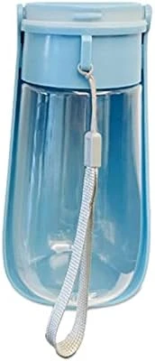 AACARB Cat Water Dispenser, Foldable Dog Water Bottle Leak Proof For Walking Hiking Travel Outdoor Walking White/Blue Outdoor Walking (Color : White) - Image 6