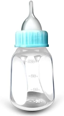 AACARB Cat Water Dispenser, 1 Pcs Feeding Bottle Pet Puppy Kitten Silicone Feeder 120ml Dog Cat Nursing With Cleaning Brush (Color : 2) - Image 7