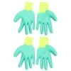 Balacoo 4pairs Hand Small Cat Pet Premium Dog Squirrels Safe Thickening Training Glove: Bird Trainning Durable Birds Bite Yellow, Protectors Parrot - Bite Green Chewing Yellow