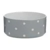 Mason Cash Polka Dot 18 Cm Dog Bowl, Grey
