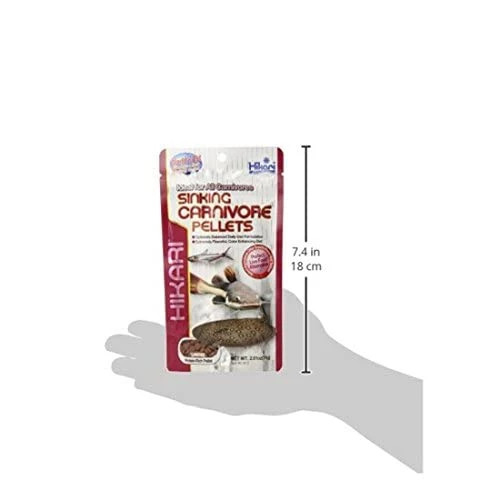 Hikari Sinking Carnivore Pellets For Pets, 2.61-Ounce 2 Pack By HIKARI - Image 3