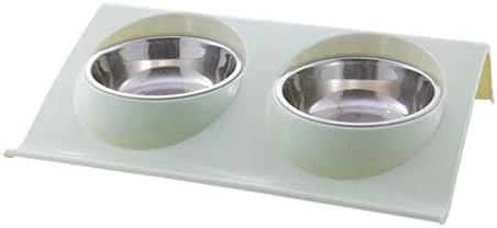 Balacoo Stainless Steel Container Stainless Steel High Base Bowl Cat Bowl Dog Water Bowl No-Spill Pet Water Bowl Slow Water Feeder Dispenser Feeder Bowl For Pets Ceramic Cat Bowl - Image 9