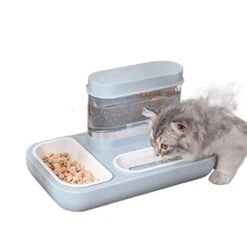 AYENCI Cat Automatic Water, Pet Dog Cat Bowl For Cats Feeder Bowls Kitten Automatic Drink Supply 1.5l Water Bottles Dog Food Feed Supplies (Size : Blue)
