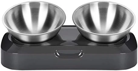 SOFEA Cat Necklace Storage Necklace Storage Necklace StorageDog Cat Bowls With Raised Stand Pet Puppy Food Water Feeder 15° Tilted Platform - Image 6