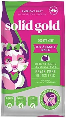 Solid Gold Mighty Mini Small Breed Dog Food - Dry Dog Food For Any Toy Breed - For Gut Health & Sensitive Stomach Support - Digestive Probiotics For Dogs - Grain & Gluten Free Recipe - Image 15