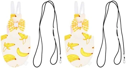 Mipcase Bird Diaper Conure Conure Flight Suit Birds Diaper Flight Cockatiel Flight Suit Parrot Flight Suit Bird Flying Harness Suit With Leash Pet Parrot Costume Conure Flight Suit - Image 11