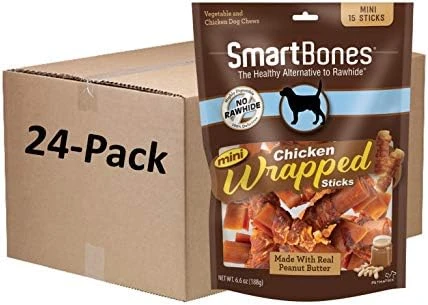 SmartBones Chicken-Wrapped Sticks, Treat Your Dog To A Rawhide-Free Chew Made With Real Chicken And Vegetables - Image 7