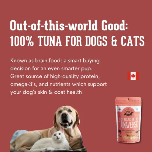 Granville Island Pure Protein Tuna Flakes For Dogs And Cats (1.1 Oz) - Image 2