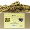 Birds LOVE Wholesome & Lovely Spray Millet Non-GMO No Pesticide (No Stems Only Edible Tops) For Parrots Birds Cockatiel Lovebird Keets Finch Canary All Parrots Healthy Treat-5lbs…