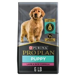 Purina Pro Plan High Protein Puppy Food DHA Lamb & Rice Formula - 6 Lb. Bag