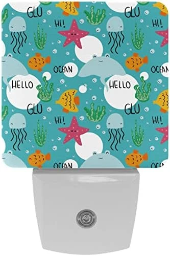 2 Pack Plug-in Nightlight LED Night Light Lovely Little Dog Bone Dog Food With Dusk-to-Dawn Sensor For Kids Room - Image 8