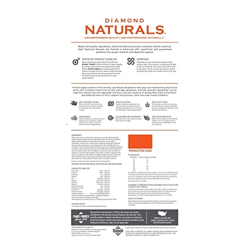 Diamond Naturals Extreme Athlete High Protein Real Meat Recipe Dry Dog Food 40 Pound (Pack Of 1) - Image 2