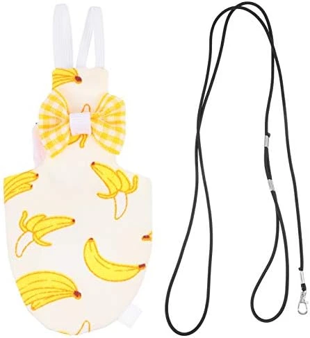 Mipcase Bird Diaper Conure Conure Flight Suit Birds Diaper Flight Cockatiel Flight Suit Parrot Flight Suit Bird Flying Harness Suit With Leash Pet Parrot Costume Conure Flight Suit - Image 10