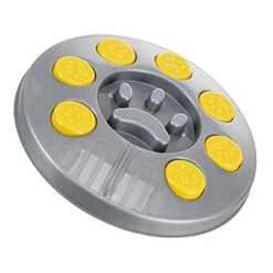 Balacoo Dog Puzzle Toys Spill Proof Dog Bowl Slow Feed Dog Bowl Snuffle Toy Dog Feeding Plate Low Feeding Training Preventing Choking Dog Puzzle Toys Spill Proof Dog Bowl