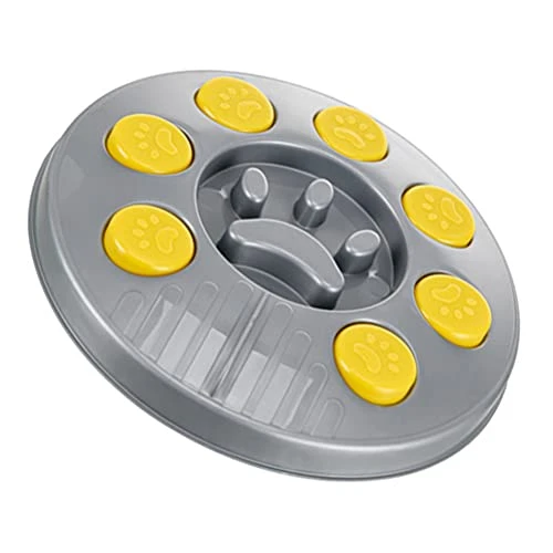 Balacoo Dog Puzzle Toys Spill Proof Dog Bowl Slow Feed Dog Bowl Snuffle Toy Dog Feeding Plate Low Feeding Training Preventing Choking Dog Puzzle Toys Spill Proof Dog Bowl