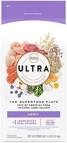 NUTRO ULTRA Adult High Protein Natural Dry Dog Food With A Trio Of Proteins From Chicken, Lamb And Salmon, 15 Lb. Bag - Image 7