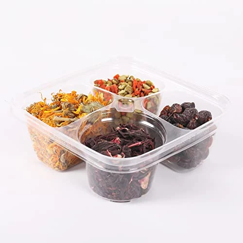 Herbivore Treat Variety Pack (9 Oz.) - Healthy Natural Treat Assortment - Dried Flowers & Vegetables - Guinea Pigs, Rabbits, Chinchillas, Squirrels, Hamsters, Prairie Dogs, Degus & Other Small Pets - Image 3