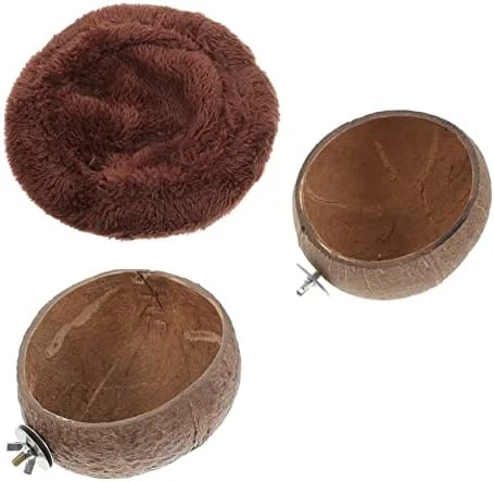 EVANEM 1 Set Hamster Nest Rabbit Water Bowl Squirrel Feeders Bird Cage Feeder Hamster Feeding Bowls Hamster Food Feeder Parrot Feeder Guinea Pig Cage Feeder Hamster Pet Feeder Pet Waterer - Image 7