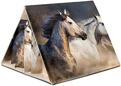 Y-DSIWX Guinea Pig Hideout House Bed, Fast Food Hot Dog Pattern Green Rabbit Cave, Squirrel Chinchilla Hamster Hedgehog Nest Cage - Image 8