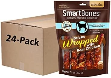 SmartBones Chicken-Wrapped Sticks, Treat Your Dog To A Rawhide-Free Chew Made With Real Chicken And Vegetables - Image 5