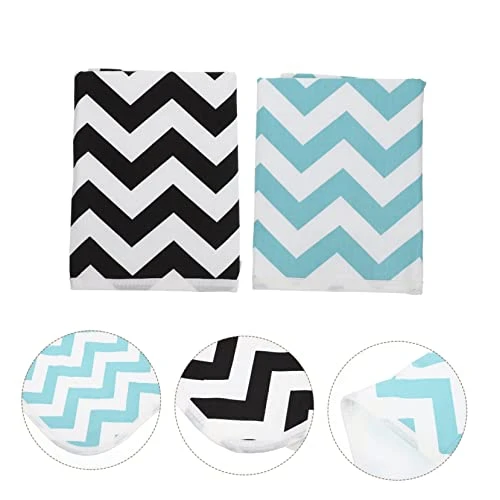 Mipcase 4 Pcs Flannel Mats Black Rabbits Cage Food Pig Guinea Breathable Diapers Sleep Training Liner Pets Washable Super Pee Green Cushions Dog Hedgehog Potty Cat Pet Bedding Chinchilla - Image 5