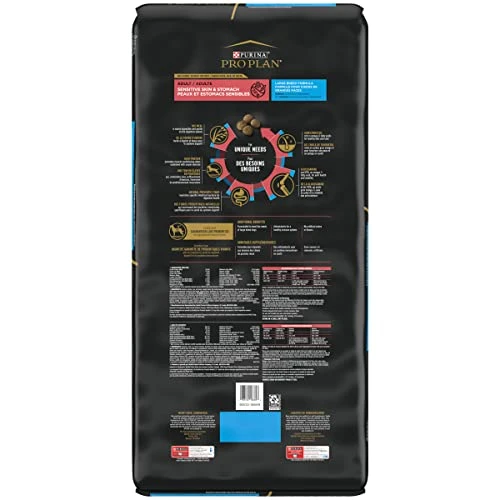 Purina Pro Plan Sensitive Stomach And Stomach Large Breed Dog Food, Salmon Formula - 35 Lb. Bag - Image 2