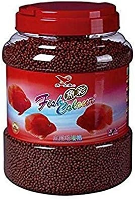 Uni-President Fish Color Enhancing Red Parrot And Cichlid Fish Feed Food, Medium, 688 G - Image 2