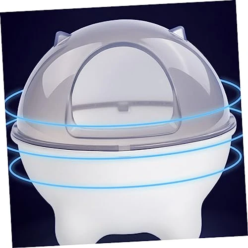 3pcs Hamster Cage Accessories Puppy Litter Box Puppy Accessories Hamster Bath Sandbox Sand Thicken Plastic Sand Bathtub Bed Linings Bath Sand Toy Tray Pet White Puppy Chow Dog Food - Image 4