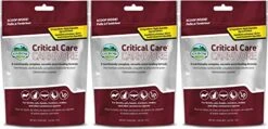 Oxbow 3 Pack Of Critical Care Carnivore, 2.47 Ounces Each, Support Supplement For Small Pets