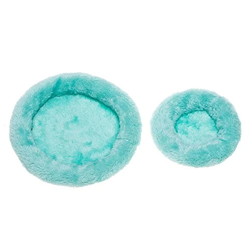 Big Incisors Absorbing Dog Mat, Soft Fleece Guinea Pig Bed Winter Small Animal Cage Mat Hamster Sleeping Bed Mats For Hamster Guinea Pig Squirrel Rats Rabbits-Pink-s - Image 3