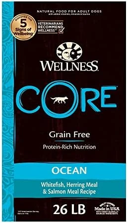 Wellness CORE Grain-Free High-Protein Dry Dog Food, Natural Ingredients, Made In USA With Real Meat, All Breeds, For Adult Dogs (Original Turkey & Chicken, 4-Pound Bag) - Image 7