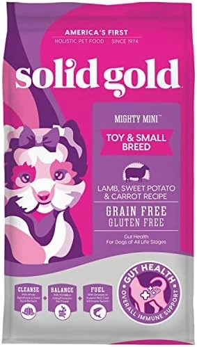 Solid Gold Mighty Mini Small Breed Dog Food - Dry Dog Food For Any Toy Breed - For Gut Health & Sensitive Stomach Support - Digestive Probiotics For Dogs - Grain & Gluten Free Recipe - Image 13