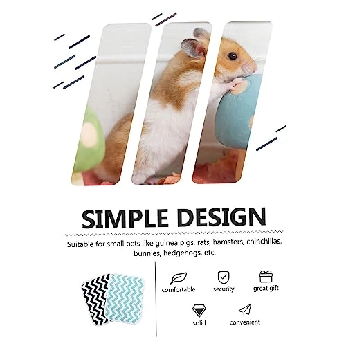 8 Pcs Sleep Bedding Wear-Resistant Potty Food Supplies Reusable Training Soft Flannel Comfortable Rabbits Hamster Washable Pig Pet Mat For Mats Pads Cat Throw Dog Cage Super - Image 5