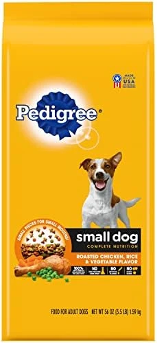 Pedigree Small Dog Complete Nutrition Small Breed Adult Dry Dog Food Grilled Steak And Vegetable Flavor Dog Kibble, 14 Lb. Bag - Image 10