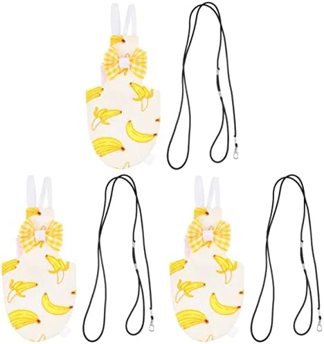 Mipcase Bird Diaper Conure Conure Flight Suit Birds Diaper Flight Cockatiel Flight Suit Parrot Flight Suit Bird Flying Harness Suit With Leash Pet Parrot Costume Conure Flight Suit - Image 9